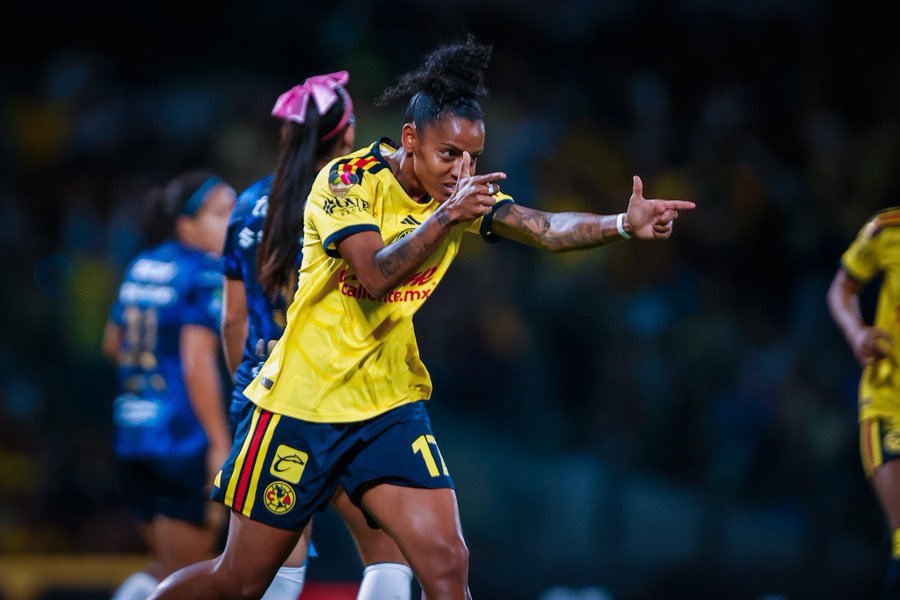 tudimebeto's tweet photo. Somos muy afortunados de tener a Geyse Ferreira en el Club América💛 https://t.co/MoCdWc5oX3
