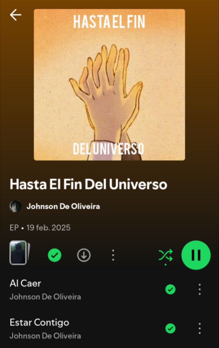 JohnsonDoficial's tweet photo. Mi Álbum debut "Hasta El Fin Del Universo" ¡ya está disponible!
Ve a escucharlo ahora: https://t.co/Xi3OcbMCVV https://t.co/Y1FvDpRFn9