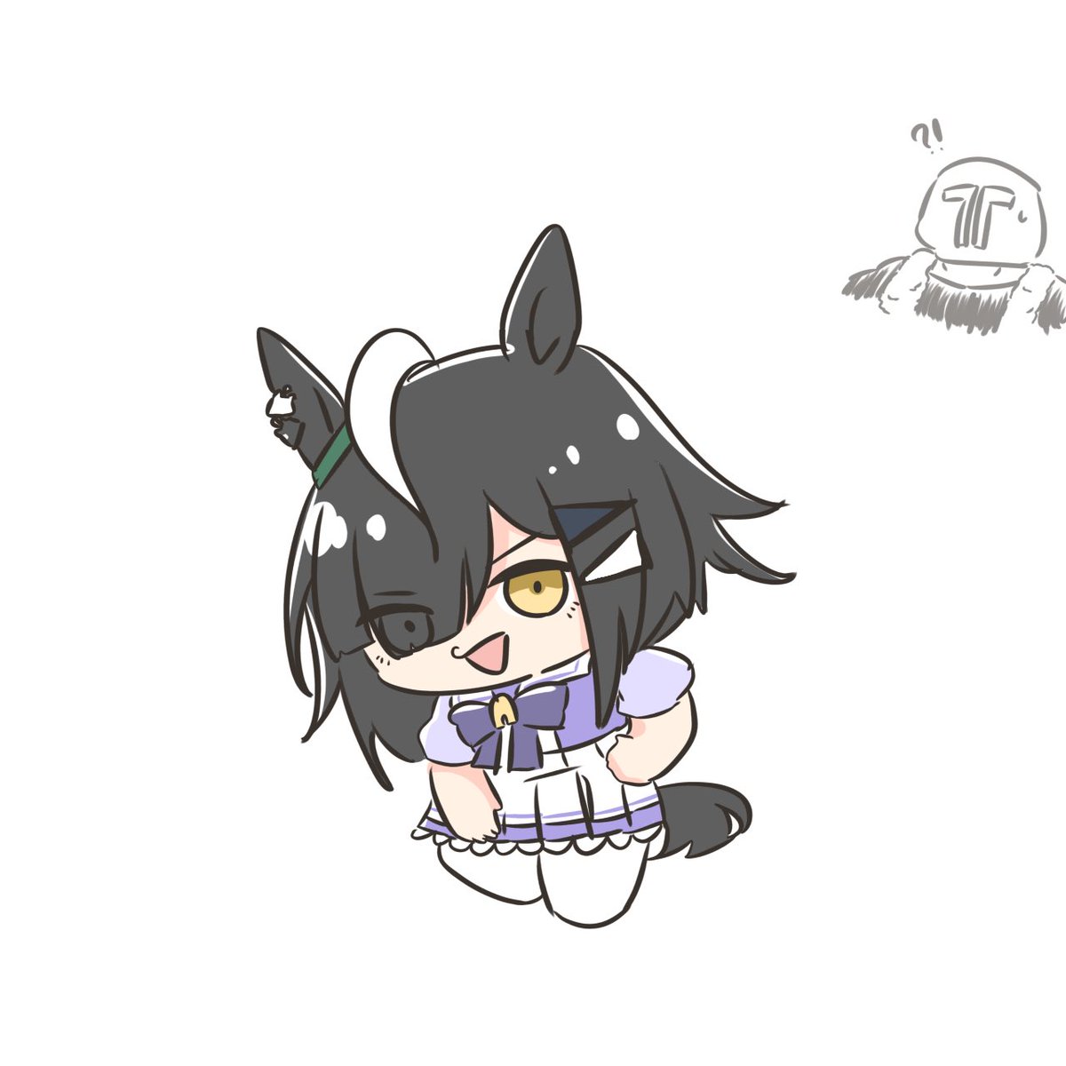 KuriUni0's tweet photo. まさか...マンハッタンカフェ...！？ https://t.co/kd8gUkPGQ5