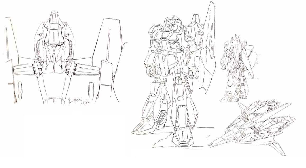 keisennsei's tweet photo. @sekaichi9 あってます（Zガンダム初稿） https://t.co/NeqKgNgxwu
