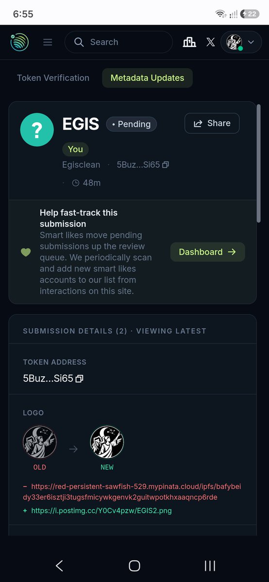 egistoken's tweet photo. Authentication in progress… https://t.co/dCOw5j7hFI
