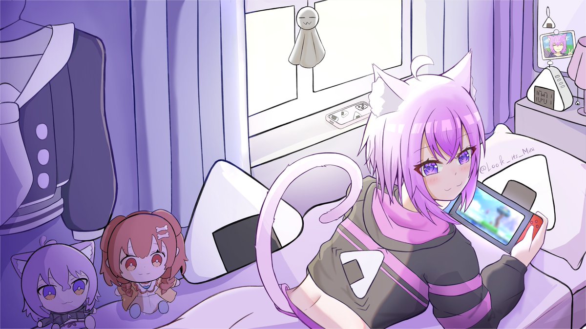 Look_its_Mini's tweet photo. It's finally done!!! The color scheme is completely opposite to my last one so it was quite a struggle but I think it turned out pretty good ^w^

#絵かゆ #ホロライブ #猫又おかゆ https://t.co/jKTW3BqA44