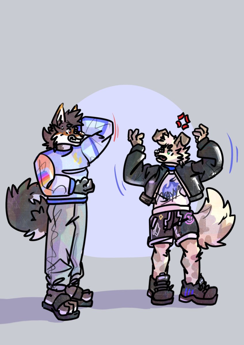 qixio_l's tweet photo. I’m seriously so done with you!
I’m sorry.
#septENMber #furry #furryart https://t.co/uByesHWu28