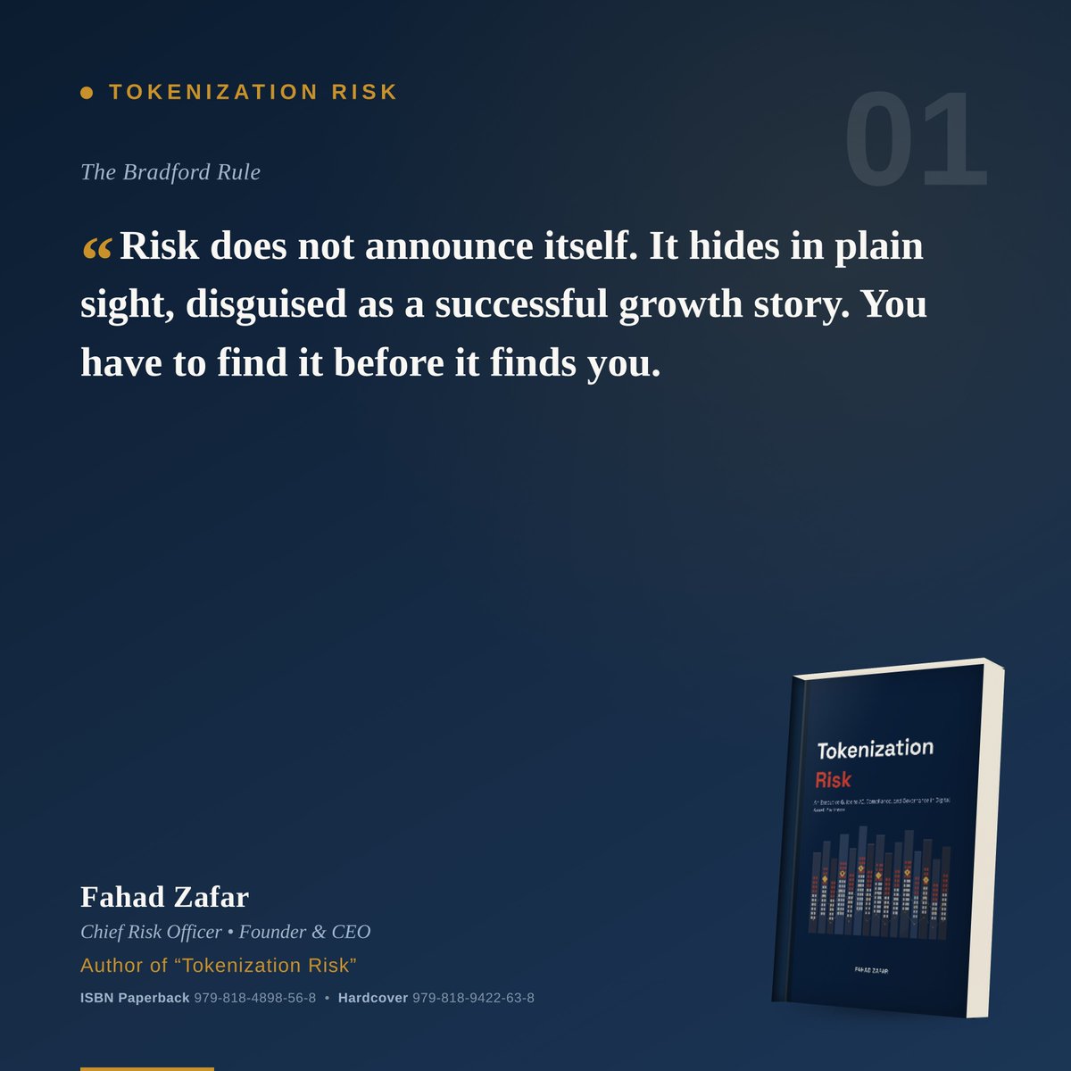 TokenizationRis's tweet photo. "Tokenization Risk"
An Executive Guide to AI, Compliance, and Governance in Digital Asset Platforms

https://t.co/vlG5jz9gNH…

#TokenizationRisk #Tokenization #Risk #AI #DigitalAssets #Blockchain #quote #quotesoftheday https://t.co/3AhpUW8Lh8