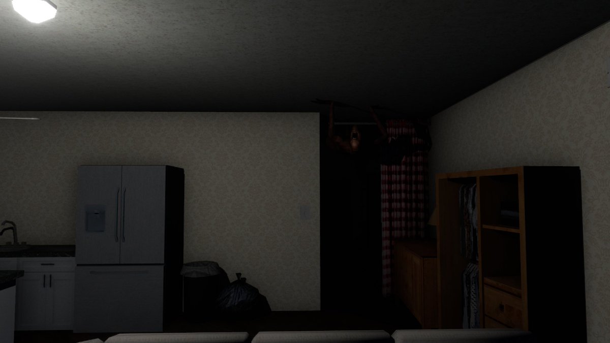 jonipon_vrc's tweet photo. ワールド名 / DIVERGE
「Alone?」の作者が贈る、今度は“2人向け”ホラー。

仕事を終え、いつものように家へ帰る。
――ただ、それだけのはずだった。
2人で遊べる短編ホラーワールド。
そして物語は、あなたたちの行動で結末が分岐する。

果たして辿り着くのは、
GOOD ENDか、それとも――BAD ENDINGか。

https://t.co/HQfSgG6CJL

#じょにぽんオススメワールド 
#VRchat 
#VRChatworld紹介 
#VRChatワールド紹介 
#VRChat_ワールド紹介 
#VRChat_world紹介