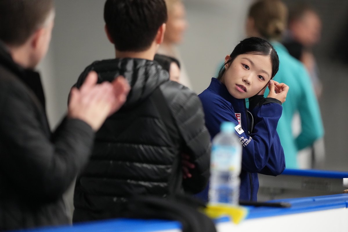 AxelQuadruple's tweet photo. 〈 #木下グループ杯2026 〉

公式練習
#中井亜美

Photo by Joe Kobashi

#KinoshitaGroupCup
#figureskate
#AmiNAKAI https://t.co/4eyf4tc5b8