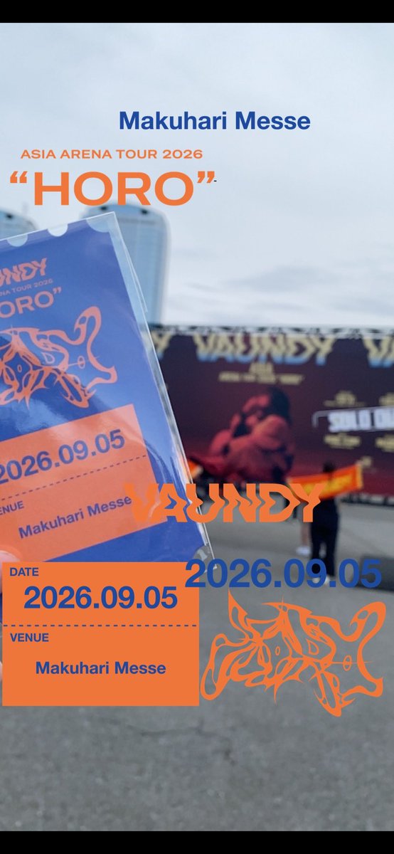 rira_616's tweet photo. 幕張メッセ来たー！！
機材開放席でGだから2日間後ろから楽しむ
#vaundy https://t.co/K904t9TH9B