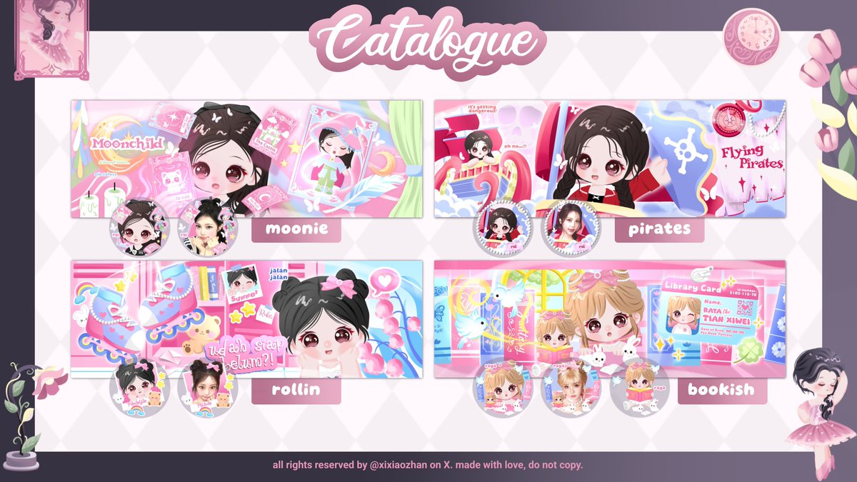 xixiaozhan's tweet photo. ⠀
ପ⊹ ° Help repost, thankieᵎᵎ૮˃‌֊ ˂‌ ა🍓ྀི

    ˖.☘︎ Hii-! Today is the appreciation day for incess Nayara @mcedical! 🎀🐇  ada 3 free layout chibi by req untuk kalian<3 bisa diclaim dengan cek tnc di bawah‧₊˚💓彡

🗓 end 8 sept 

　◌ 𓂂 #zonauang https://t.co/NdGR5pbrgI