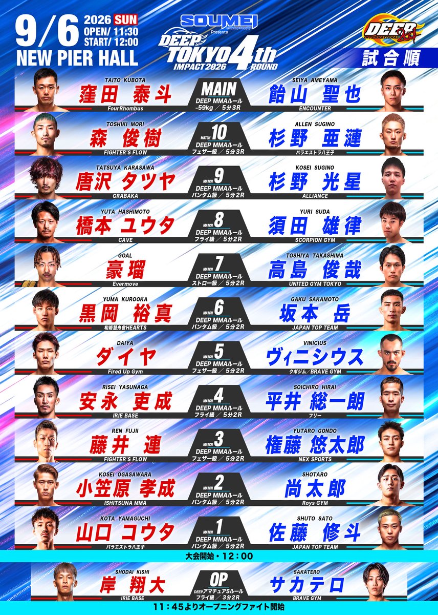 DEEP JEWELS 33 / DEEP 101 公式ポスター B2サイズ DEEP/DEEP JEWELS