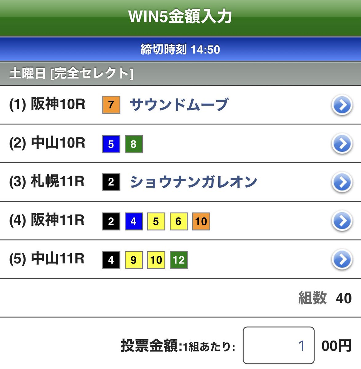 gaba_aimer's tweet photo. 秋競馬初戦🏇
かためでも10万くらいになってくれればあちぃ🔥 https://t.co/NFvisbbnyy