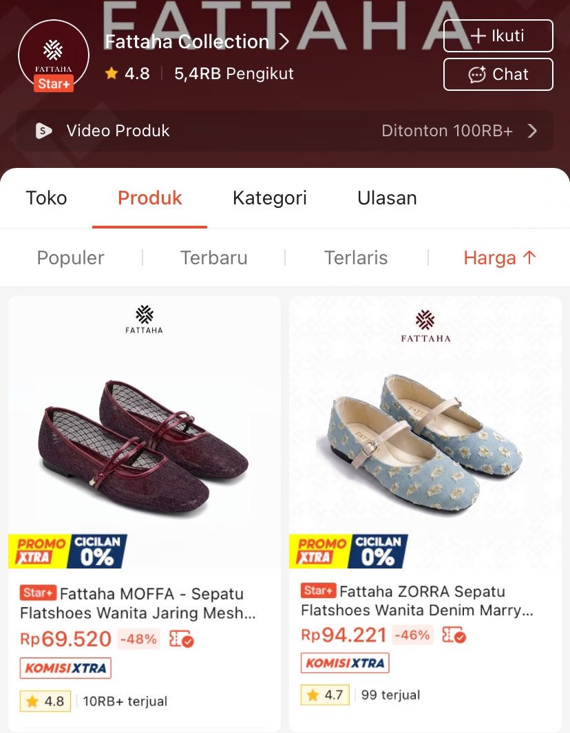 azzazsr's tweet photo. GASALAH LIAT KAH... flatshoes se cantik ini harganya murah meriah ginii https://t.co/m6GZJNjqre