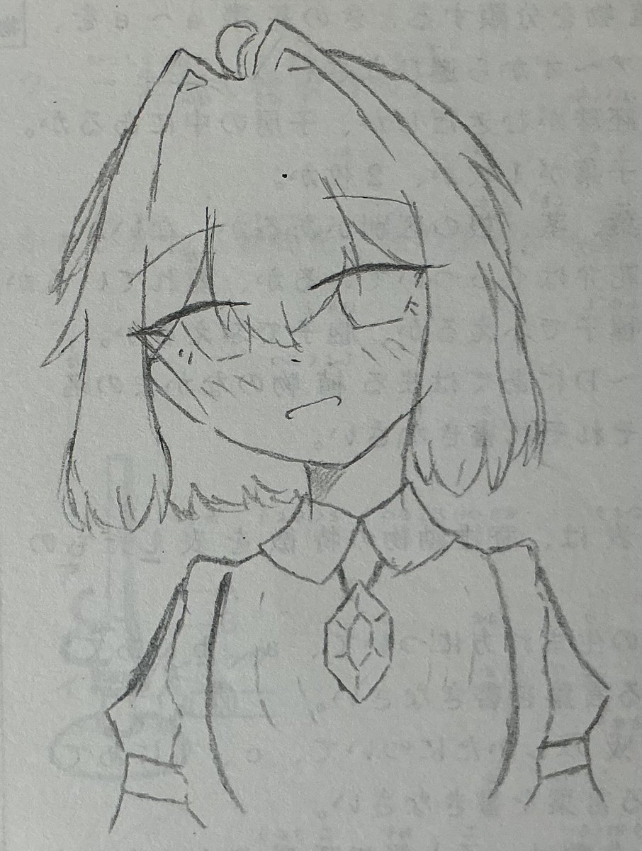 Chitoki60's tweet photo. …w
プリント(？)に描いた落書き
意外と上手く描けた気がする https://t.co/jjzz92U644
