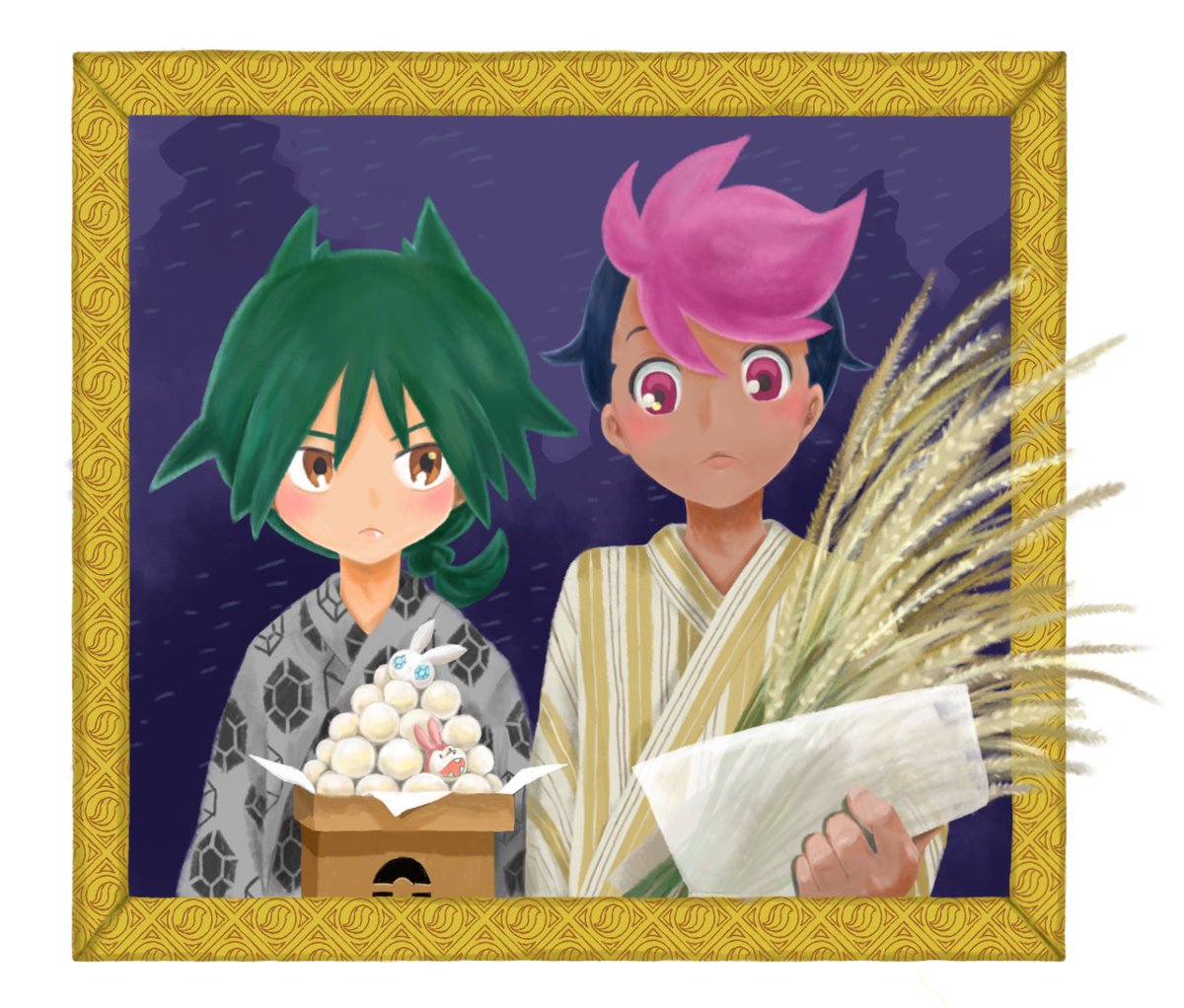 pii_kikaku's tweet photo. ⚠ロイウル
カレンダー企画用に描いたもの。
 塗り重ねていくの楽しかったけど、レイヤーがわけわからんくなった!!笑 https://t.co/fFXTRpQHCA