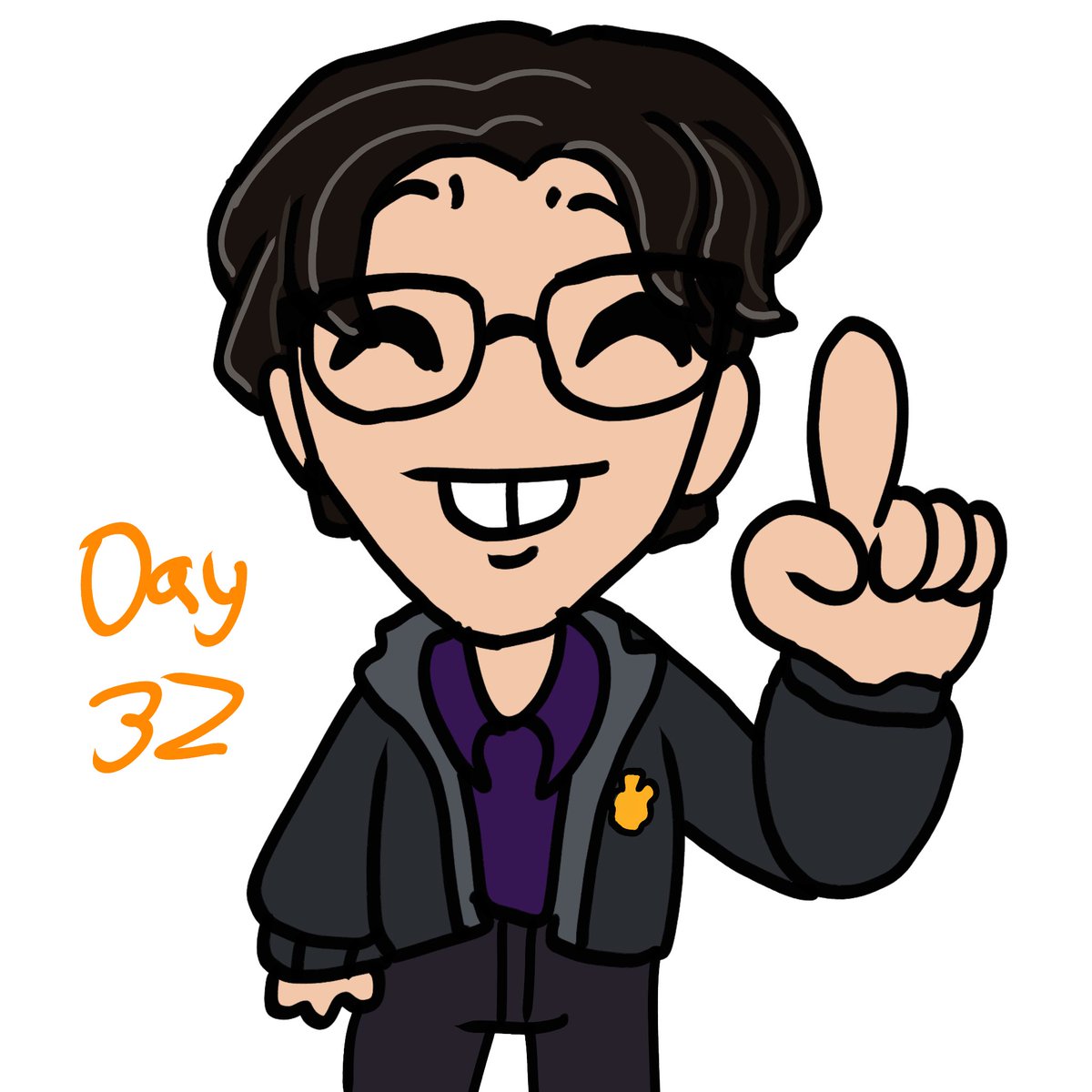 LIFT_OFFkai's tweet photo. Erm actually. Day 32 of drawing the Michael Afton Youtooz everyday in hopes of @youtooz sending me one https://t.co/rlTPDk3mjr