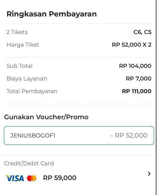 sahilazk's tweet photo. wts voc voucher promo nonton bioskop cinepolis, cgv, xxi

b1g1 fee+10k

https://t.co/7jqihkP63x for fast respon https://t.co/9M3FVywoqC