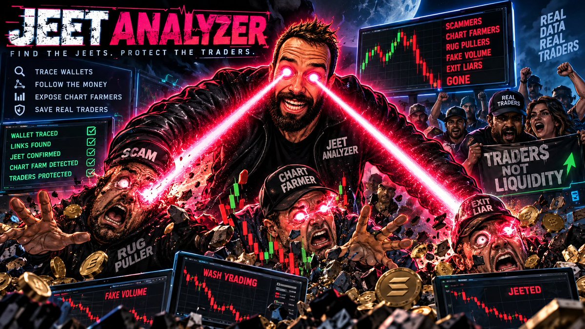 CadaverPotClub's tweet photo. Building in public.
Almost done with first phase of #JeetAnalyzer.
Beta will open to a couple users.
Jeets will be hunted.
This tool will significantly reduce traders getting farmed.
Scammers can go ahead and start crying now. https://t.co/P3Z2IEckCf
