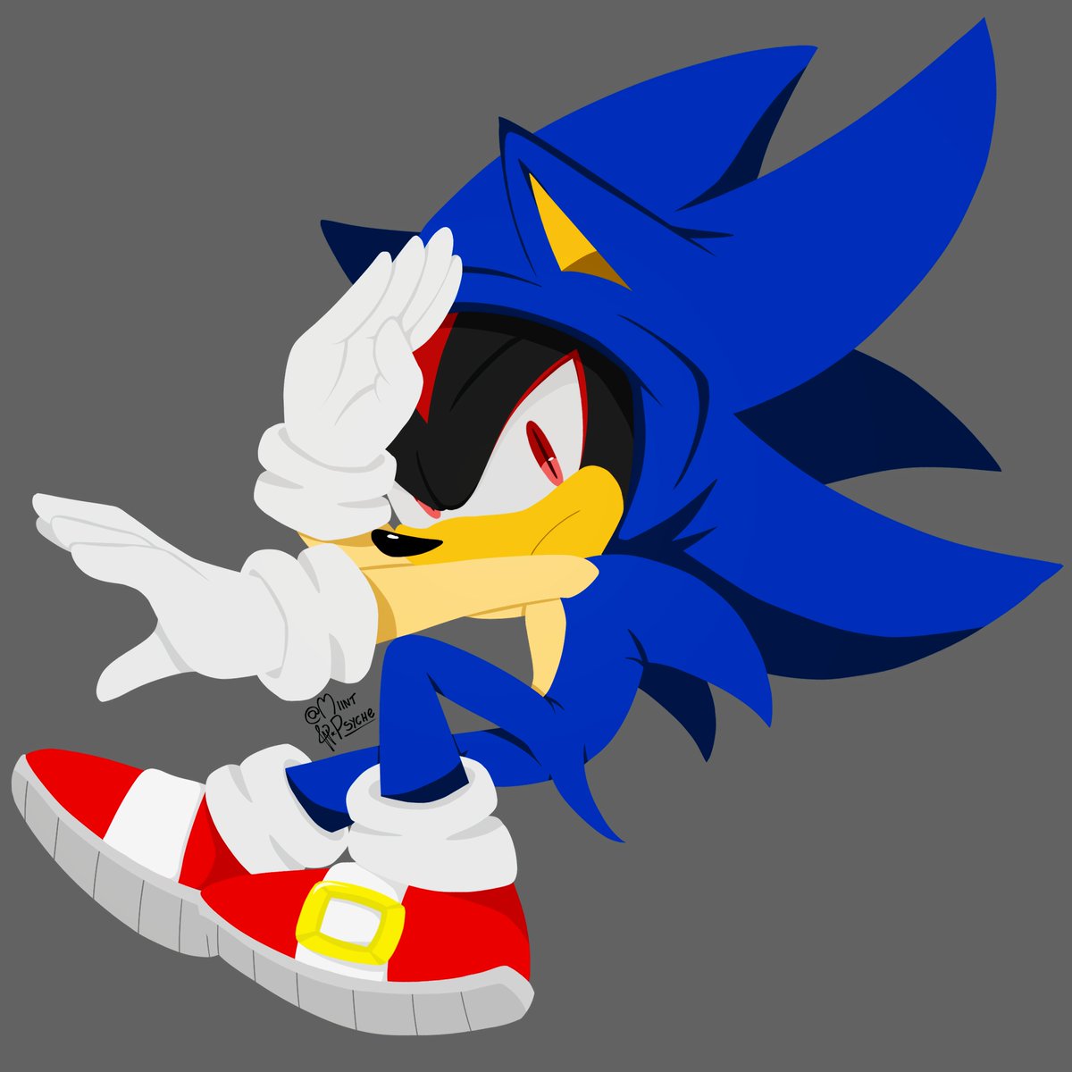 miintpsyche's tweet photo. What is he doing????

#shadowthehedgehog #sonadow #shadonic https://t.co/Jao5IOJ8eV