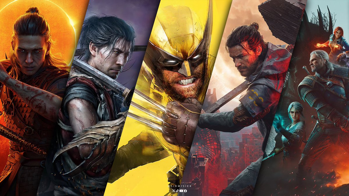 SirMisiekTv's tweet photo. Najciekawsza premiera we wrześniu to? 👀
Video: https://t.co/6BUADHqaFP
#gry #games #Dawnwalker #TheWitcher3 #Wiedźmin3 #TheWitcher #Valheim #Onimusha #ControlResonant #SilentHillTownfall #MarvelsWolverine #Ps5 https://t.co/s1w70RHHM5