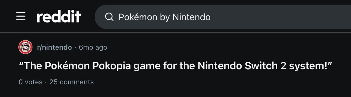 YamasakiJustin's tweet photo. Holy #Switch2, Reddit Search well? WTF 😬 https://t.co/cWRiDYKBwy