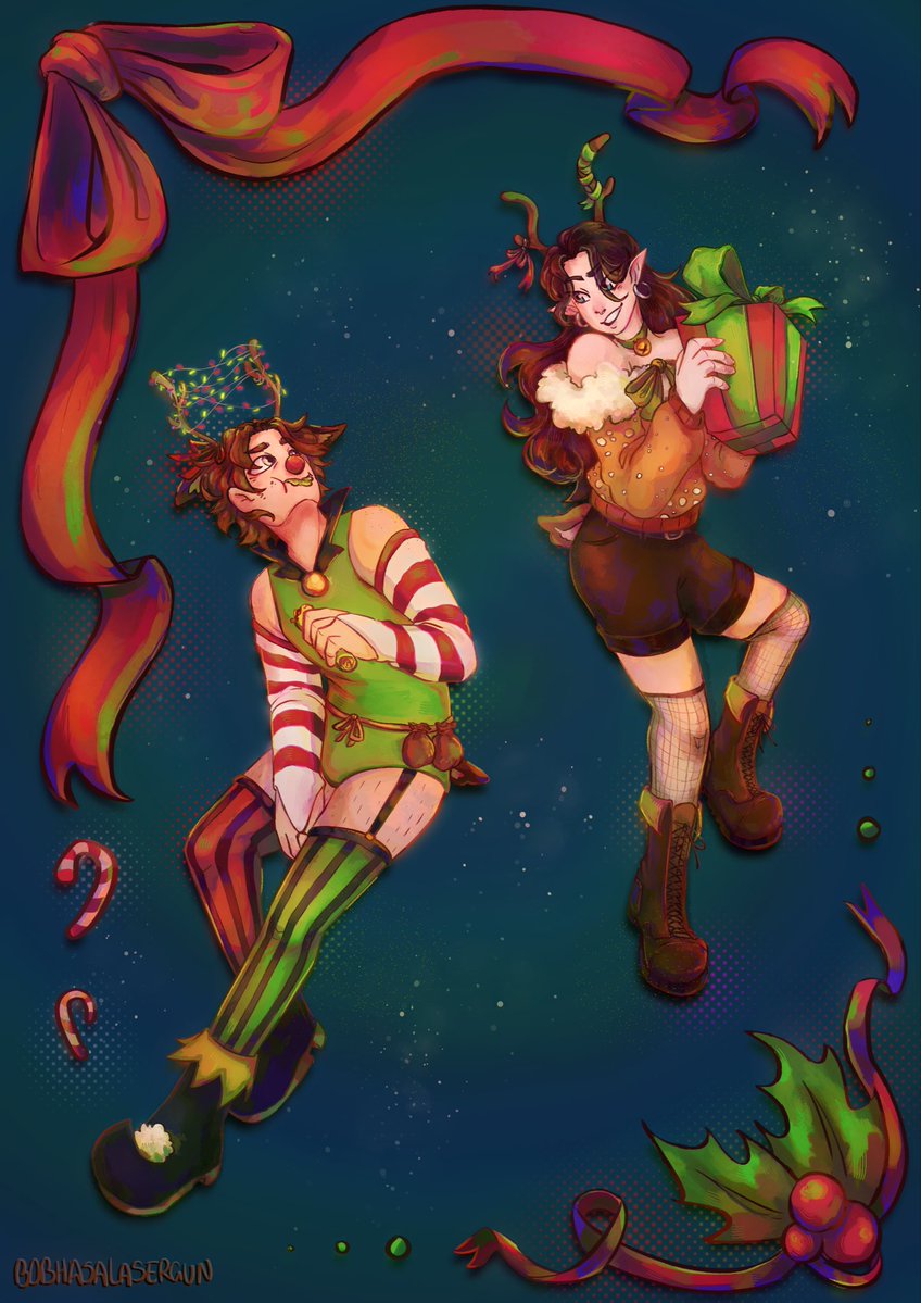 BOBHASALASERGUN's tweet photo. I’m a little late but this was my part for the Pyroscythe zine from a few days ago (bring back Christmas Vibes this year I beg)
#pyroscythefanart #millkberryfanart https://t.co/AjZg0vmnqQ