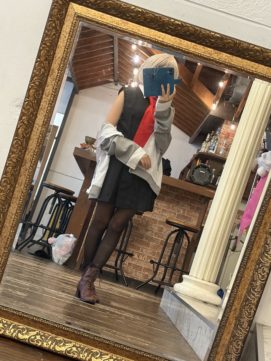 hise_ruki's tweet photo. おそくほー！
併せにマシュで参加しています👓✨️
ウィッグ3代目!!だいぶ初回よりは良くなった気がして!!います!!
マスターも鯖もカメラマンさんも沢山集まっててドキドキ…🫶🫶🫶
全身盛れた！鏡🪞

#あつまれカルデアの森0905 https://t.co/VRsQJlQOZf