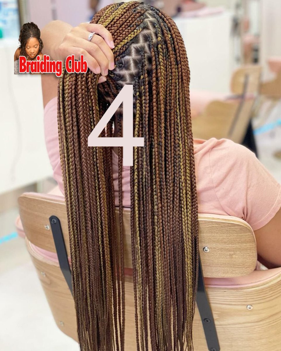 BrennaRothfly's tweet photo. Which braid style deserves $50 OFF? Comment 1, 2, 3, or 4. We’re randomly selecting 5 commenters for a $50 braids coupon. Winners announced in the comments. https://t.co/dneiepgy53