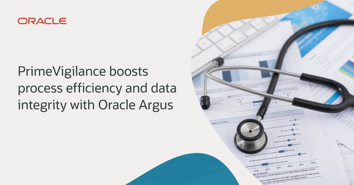 ALCE2024's tweet photo. PV Teams!! Better pharmacovigilance starts with better data. PrimeVigilance used Oracle Argus to unify multiple databases into one platform, improving efficiency, strengthening data integrity, and supporting global safety operations. https://t.co/rAqLrZ5ti8 https://t.co/NXrxjBdG4z