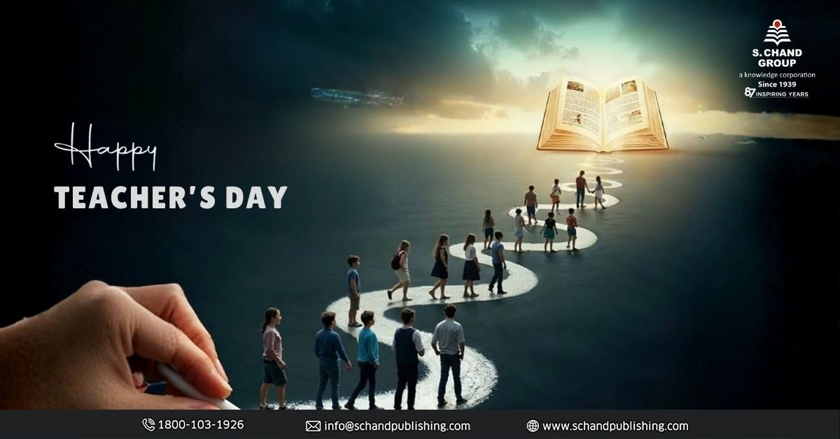 SChandGroup's tweet photo. Teachers are the heart of education— inspiring curiosity, nurturing potential, and shaping the future of learning.

Today, we celebrate every educator who empowers learners to dream, discover, and achieve.

𝗛𝗮𝗽𝗽𝘆 𝗧𝗲𝗮𝗰𝗵𝗲𝗿’𝘀 𝗗𝗮𝘆! 📚✨
#SChandGroup #HappyTeachersDay https://t.co/XE1wp99ONJ