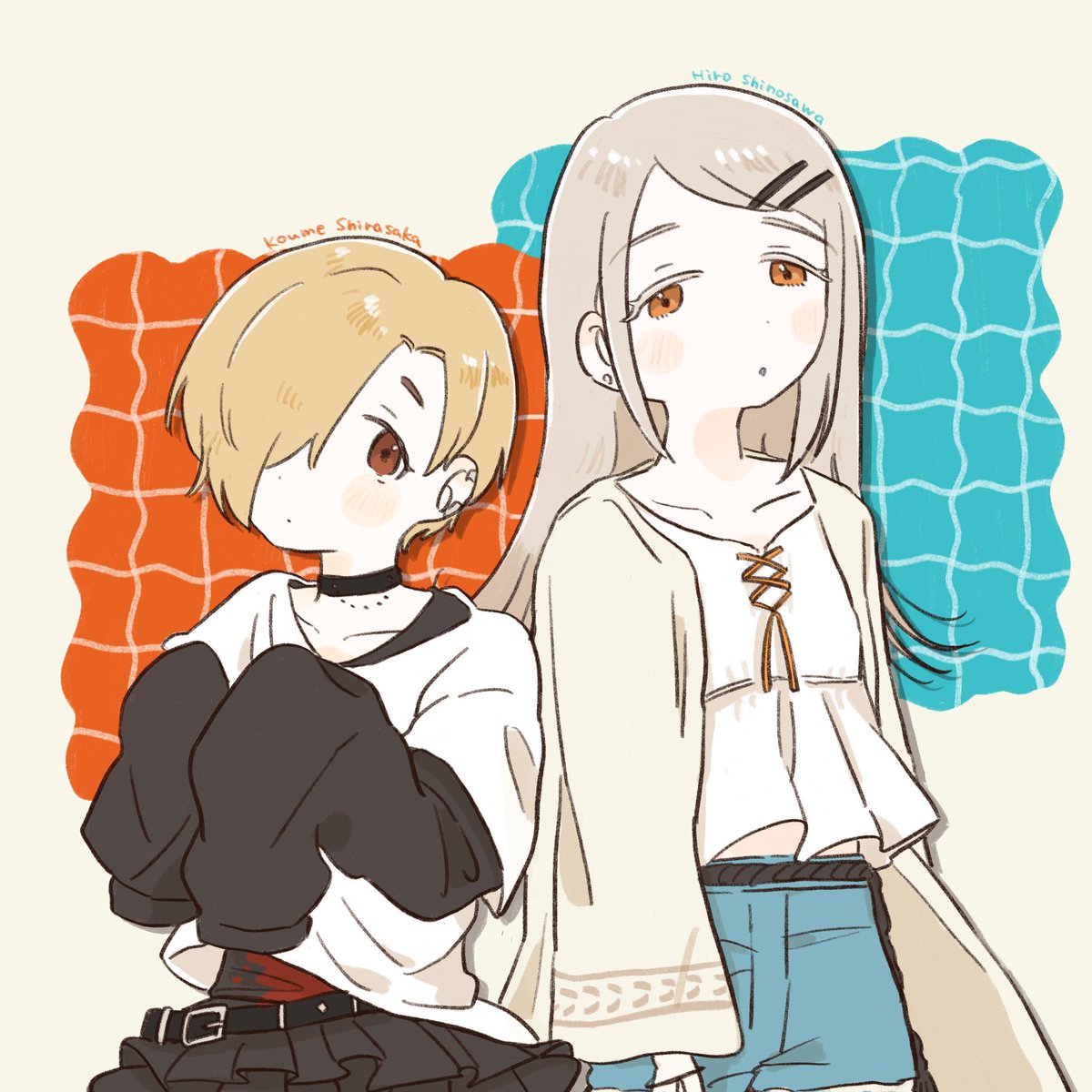 kota_imas's tweet photo. 担当並べたかった絵 : #白坂小梅 #篠澤広 ✍️ https://t.co/FLikqN1y00