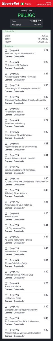 85Tuchel's tweet photo. Make we chop this corner low-key 💪🎆 

1,597 odds 

P8UJGC

No miss am 💥 https://t.co/ZwWW7u9b6V