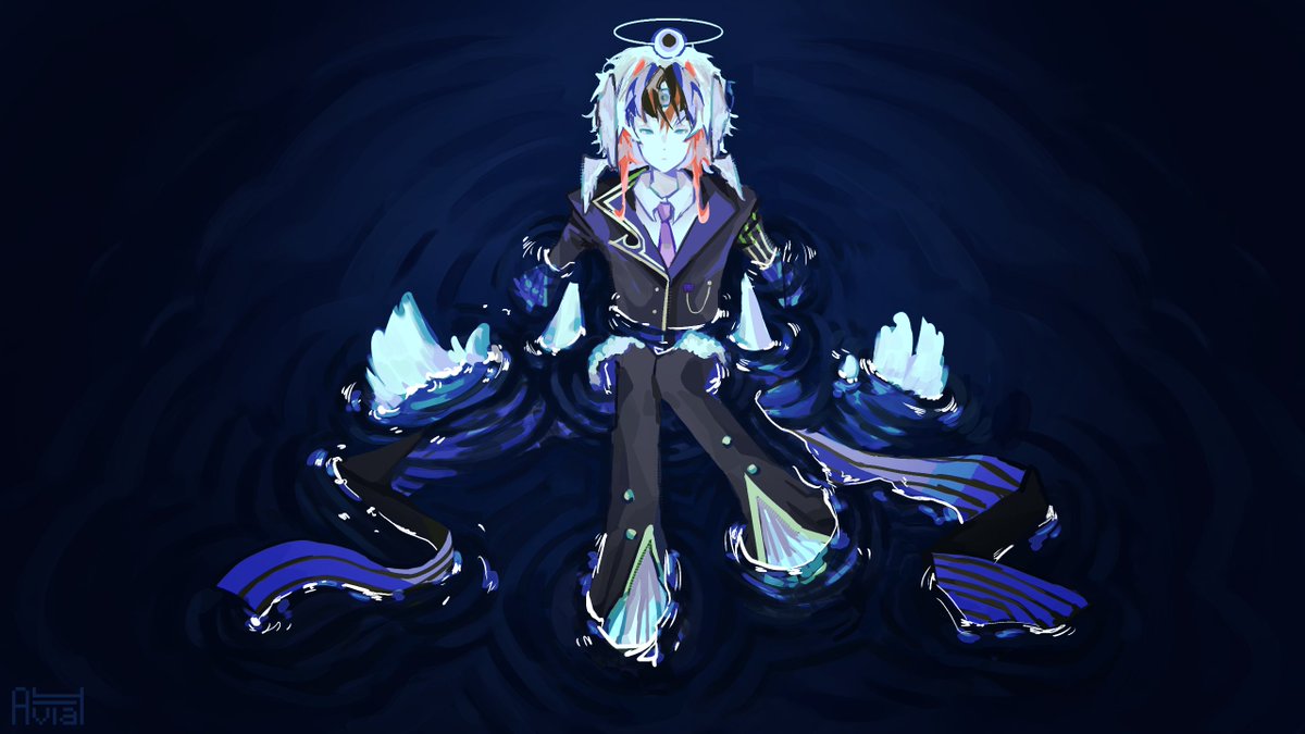 Aviiia4's tweet photo. Water Water Waterrr 
#EggChanFanArt #mcyt https://t.co/bQKkclgp8d