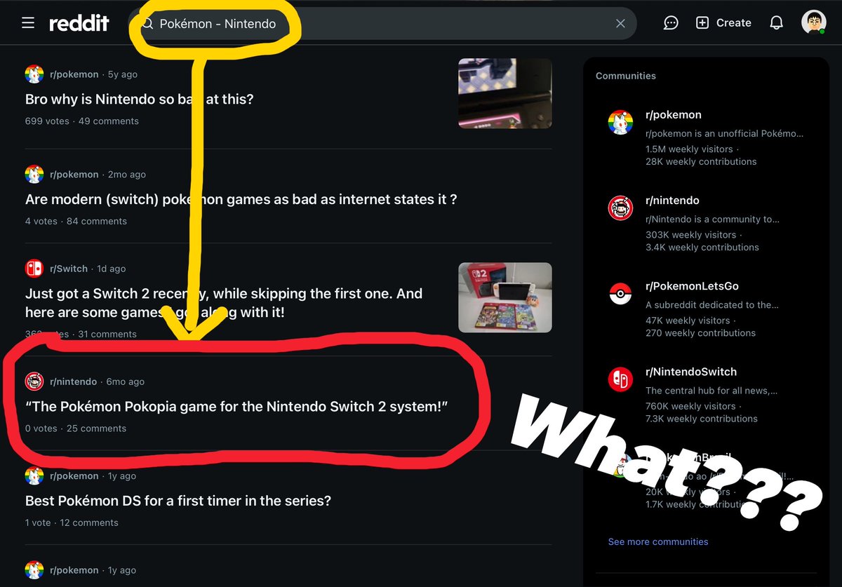 YamasakiJustin's tweet photo. On another Reddit Search for warned in #Switch2 well??? WHAT 😱😱😱 https://t.co/OMsJXSFgxw