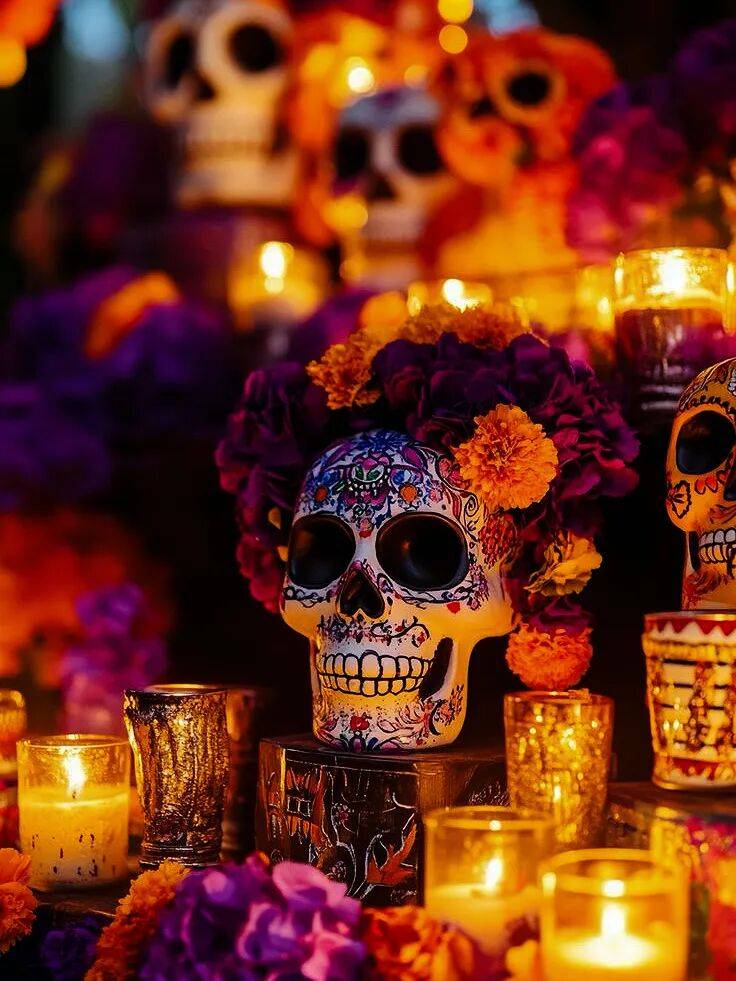 ArabellaLiib's tweet photo. Feliz Día de Muertos! Luz para nuestros seres queridos que ya se fueron ， https://t.co/D4AvEht2IR