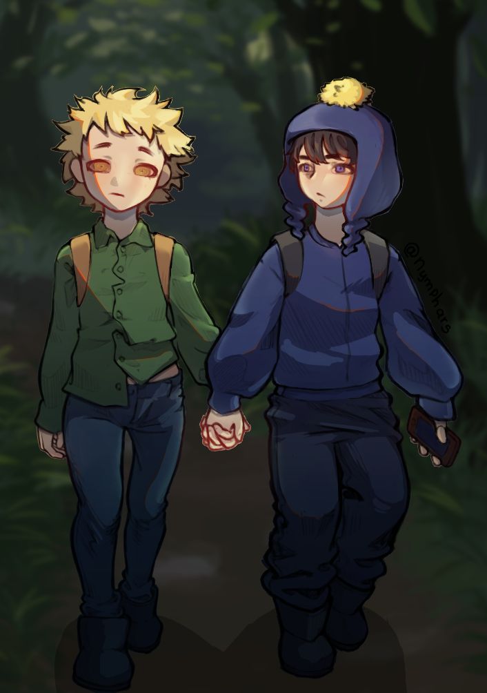 NymphArs's tweet photo. Ver a Tweek y a Craig agarraditos de la mano en la serie me mata, les hice un fanart :3 #spcreek #tweekxcraig #craigtucker #tweektweak https://t.co/W61KSWBH9z