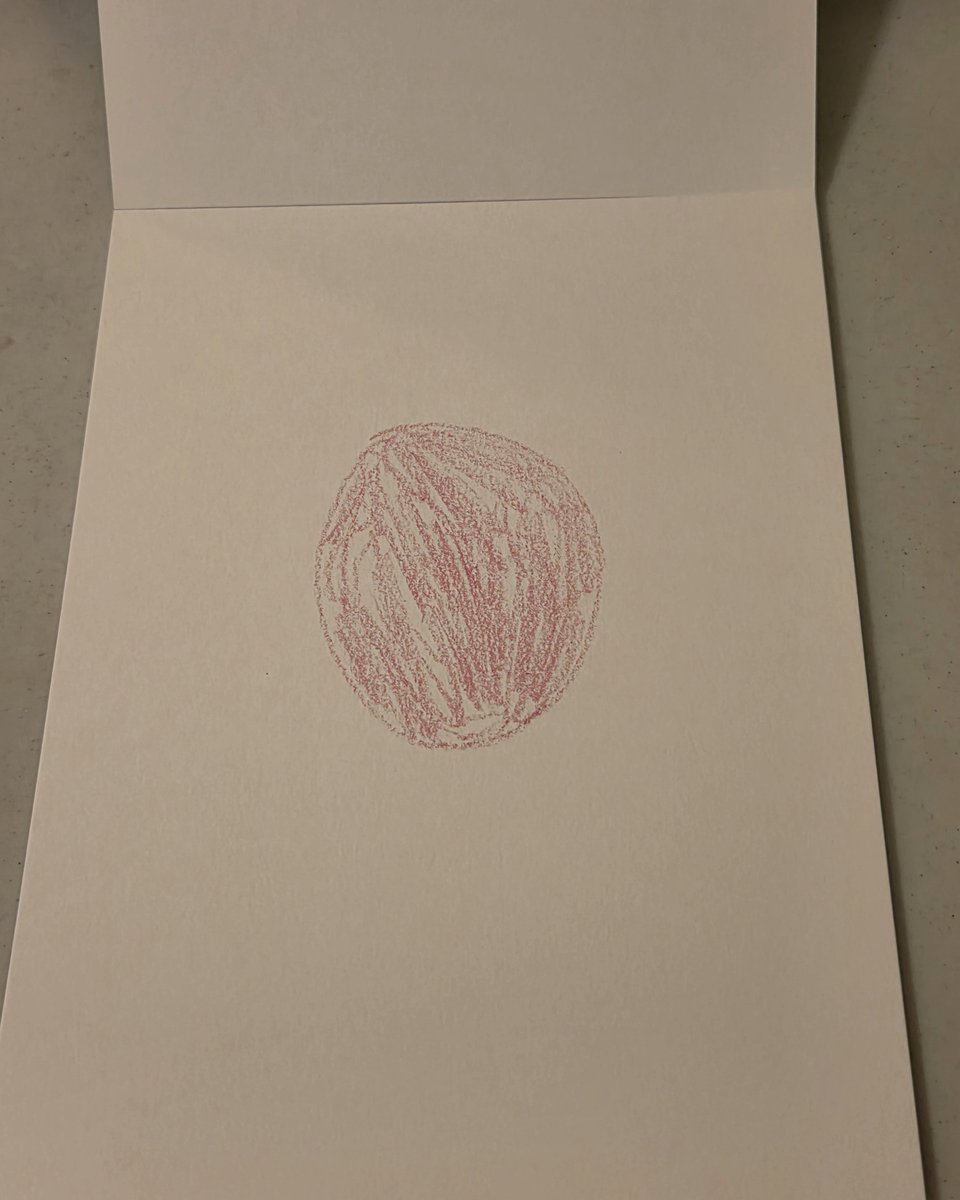 zachnocturnala1's tweet photo. A crayon drawing of the Japanese flag in my Master's Touch Bristol vellum sketchbook. 
#CrayonDrawing #Japan https://t.co/ZT601yDe40