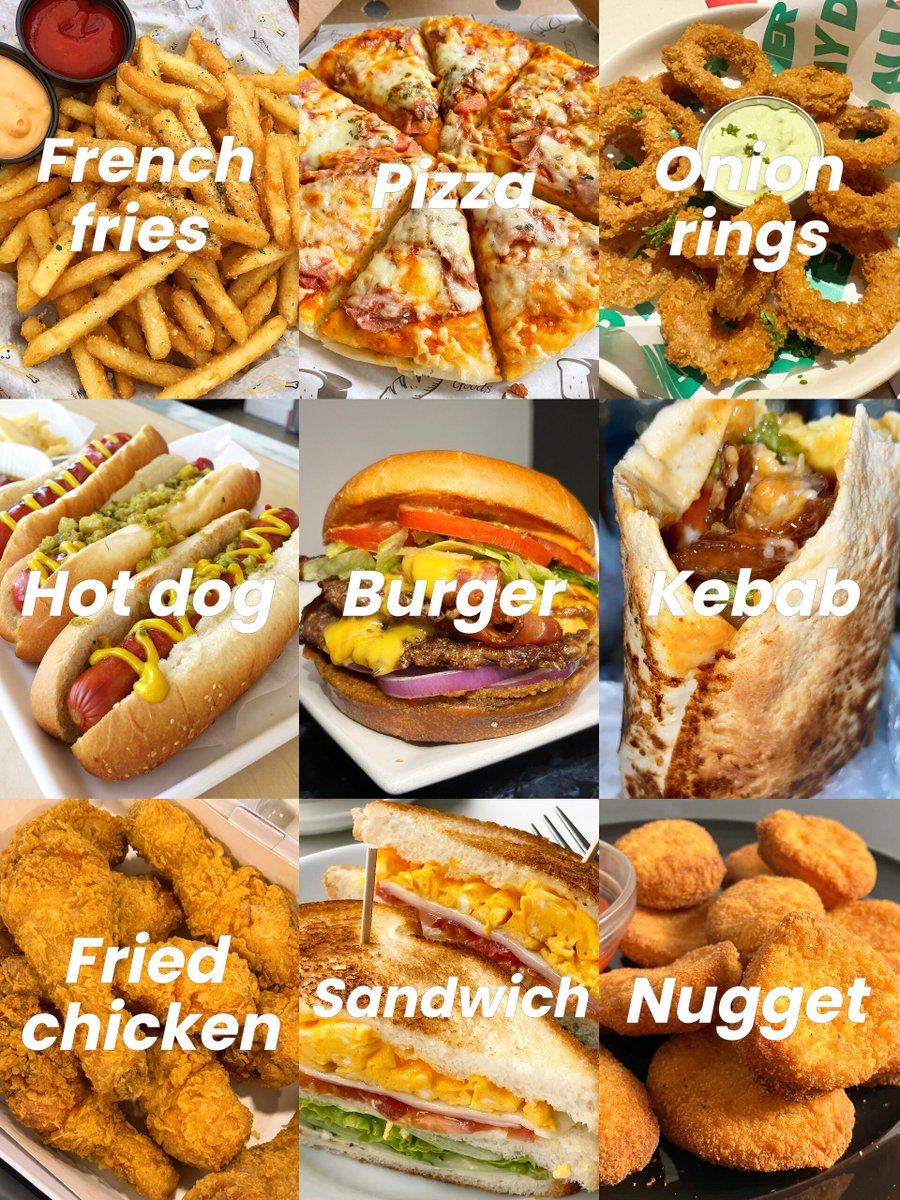 sikucingkuma's tweet photo. hilangkan 3 fast food ini https://t.co/cRdztHeSLL