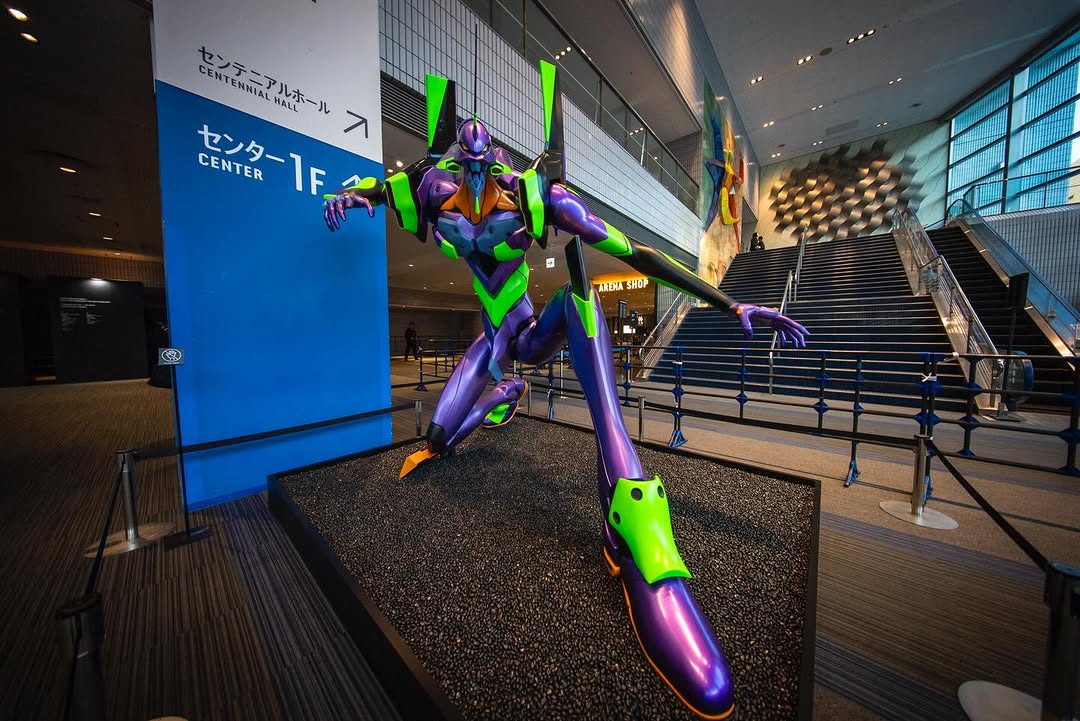 linbroder's tweet photo. 「EVANGELION:30+；」
展示周遊エリア「EVA EXTRA 30」初日の様子をご紹介！
２日目・2/22(日)のご来場もお待ちしています。

STAGE AREAはオンライン配信も実施中 https://t.co/jp9PkZc8K4