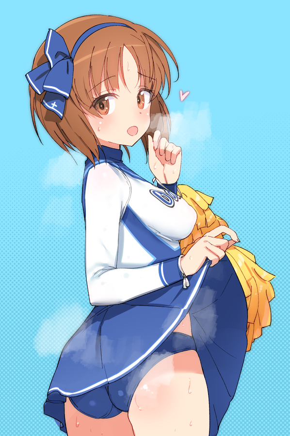 humikane's tweet photo. ちょっとえっちなチアmprn https://t.co/2wJMD10XJA