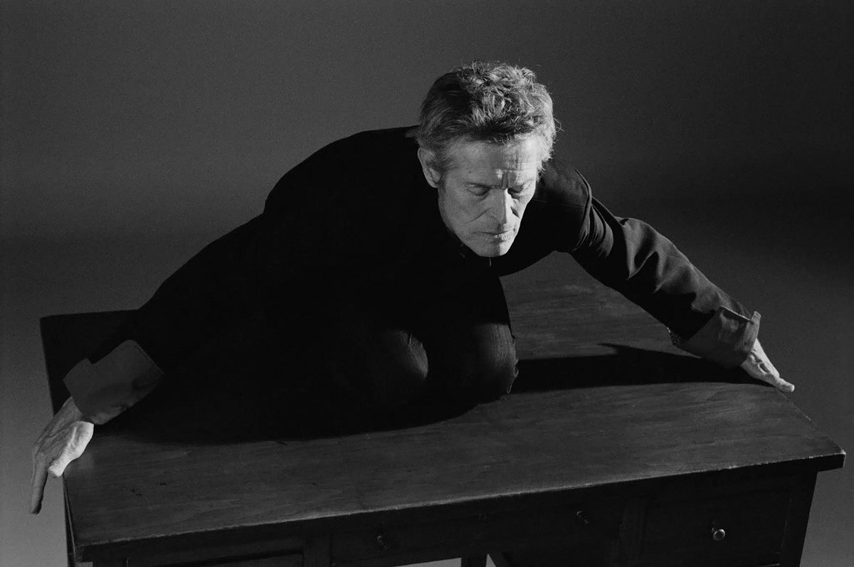 jacquemusx's tweet photo. New Willem Dafoe poses just dropped!!! https://t.co/FcUcbeb5Pb