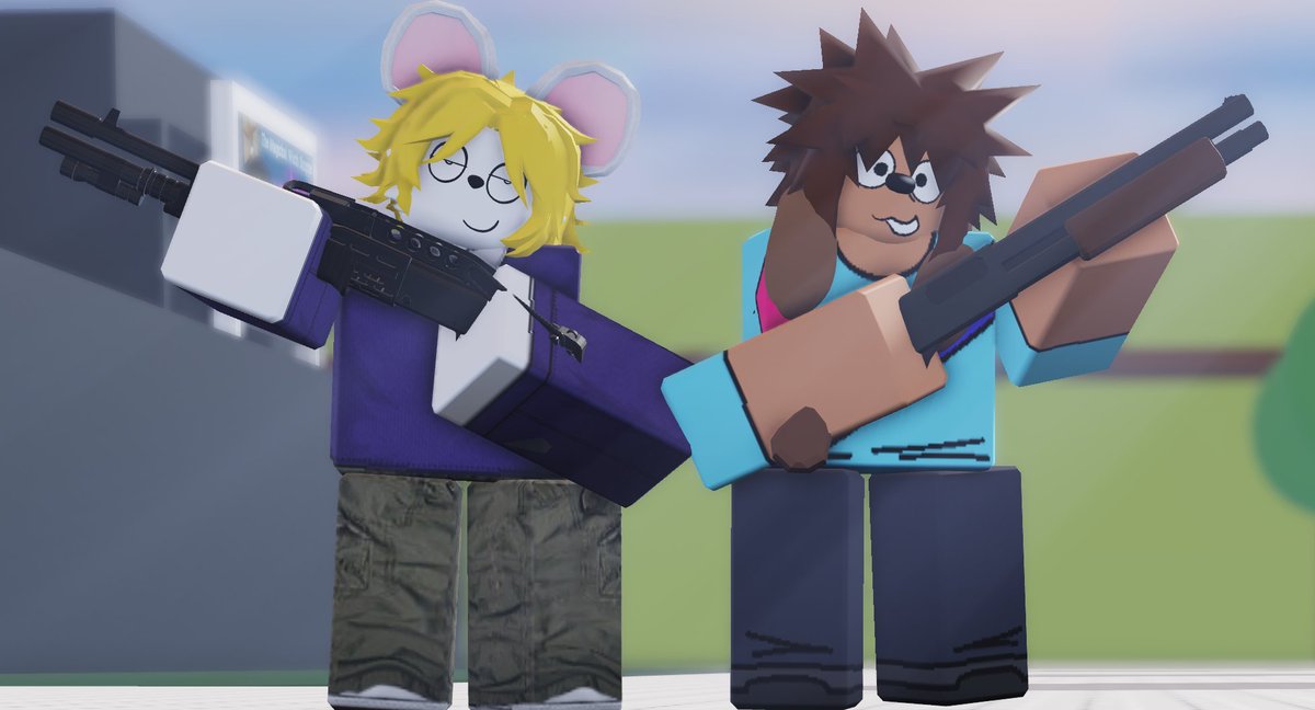 Picapicapicas's tweet photo. My two favorite couples #normalsville #roblox https://t.co/hDL1YPMsGp