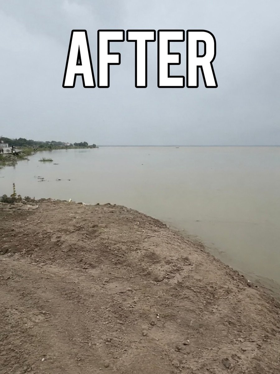 NalinisKitchen's tweet photo. The work that the government should be doing is being done by influencer Shivam Kumar. He is on a mission to clean the Ganga. https://t.co/vvTyh8Gmam