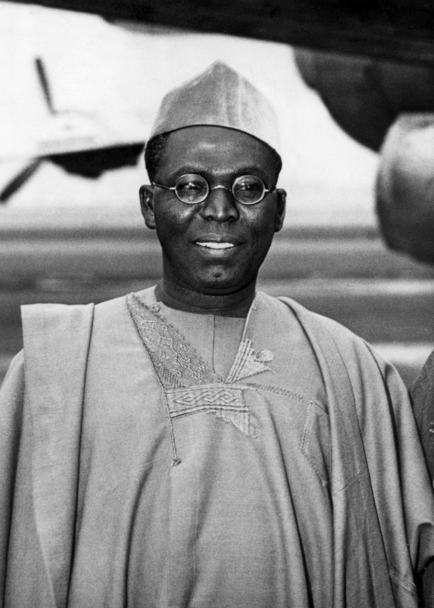 OgbeniAdugbo's tweet photo. HISTORY CLASS 

Do you know it took 9 years and 2 days before the body of Late Chief Obafemi Awolowo was buried?

Following his death on May 9, 1987, his family and associates decided to preserve his well-embalmed body in a transparent glass casket. 

The casket was kept inside a mausoleum at his compound in Ikenne, Ogun State, where visitors could view it. 

His body was officially interred in the ground exactly nine years later, on May 11, 1996. 

By historical coincidence, the prominent Nigerian statesman Dr. Nnamdi Azikiwe passed away on the very same day he was interred! 

What a history!!!!