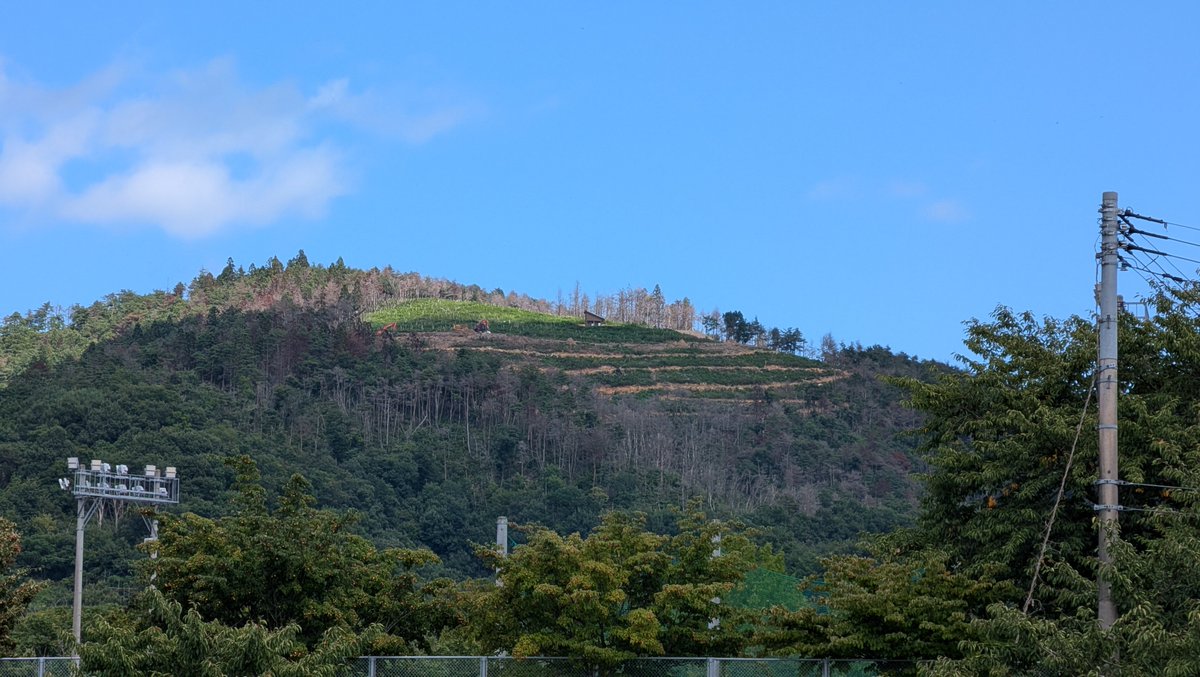 sawayamanoboru's tweet photo. ボーダーをまとった秋葉山
10月14日(水)復興植樹に行きます。
現在、ボランティア募集中です😉
#南陽市復興植樹 #秋葉山 #イオン環境財団 https://t.co/FrbOEFN66x
