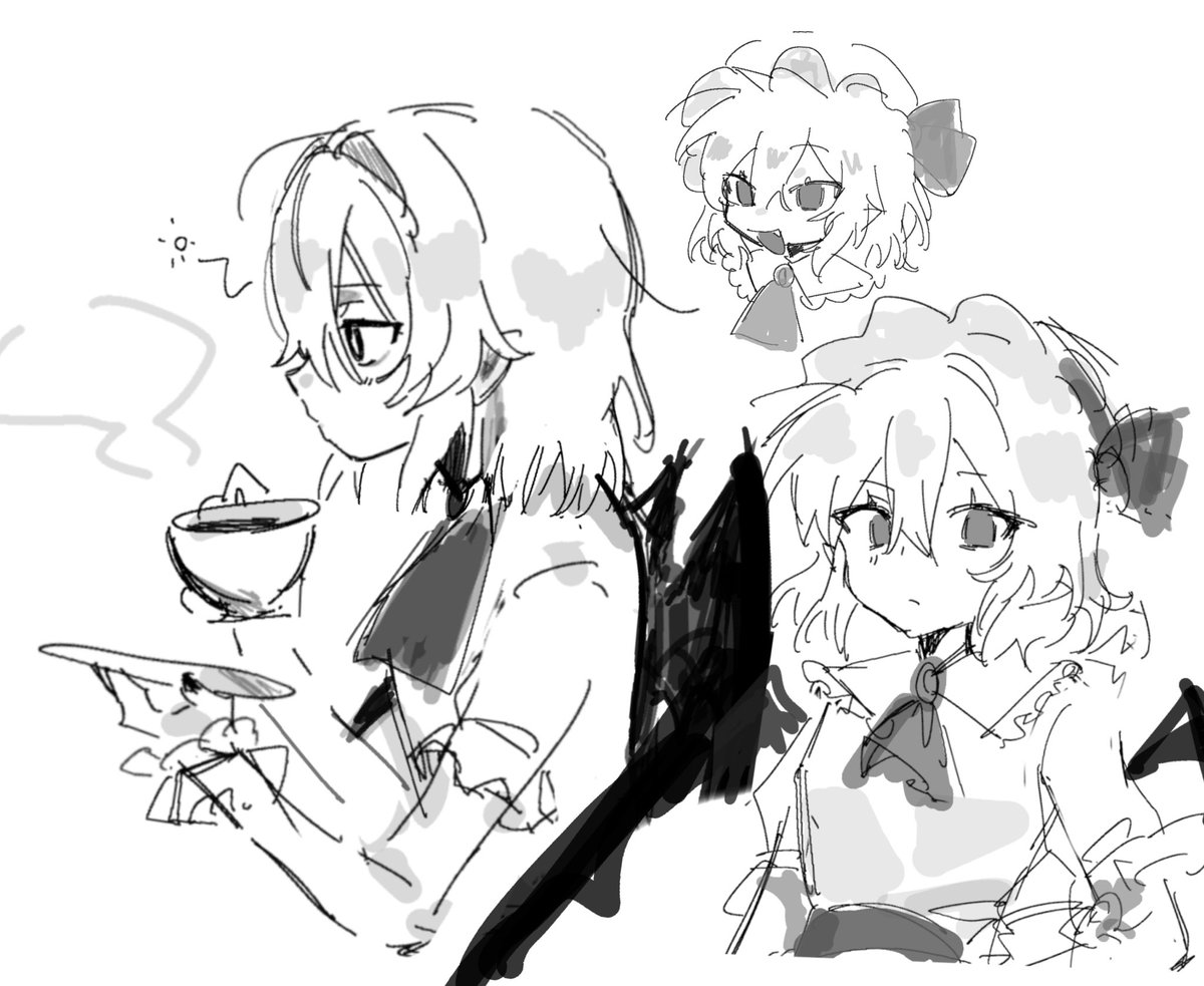 lv6_k0's tweet photo. 俺の絵を見て #レミリア #東方Project https://t.co/hJRsZ8ajPy