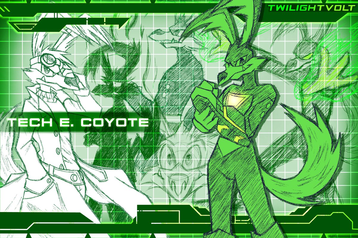 TwilightVolt's tweet photo. Ok since Coyote Vs ACME is causing everyone to collectively Looney Tunes post, let me throw it back to when i watched Loonatics Unleashed in 2022 with a friend and drew my two favorites from that show who...just so happen to be linked to Wile E. and Roadrunner. lmao https://t.co/CCe02R9CEH