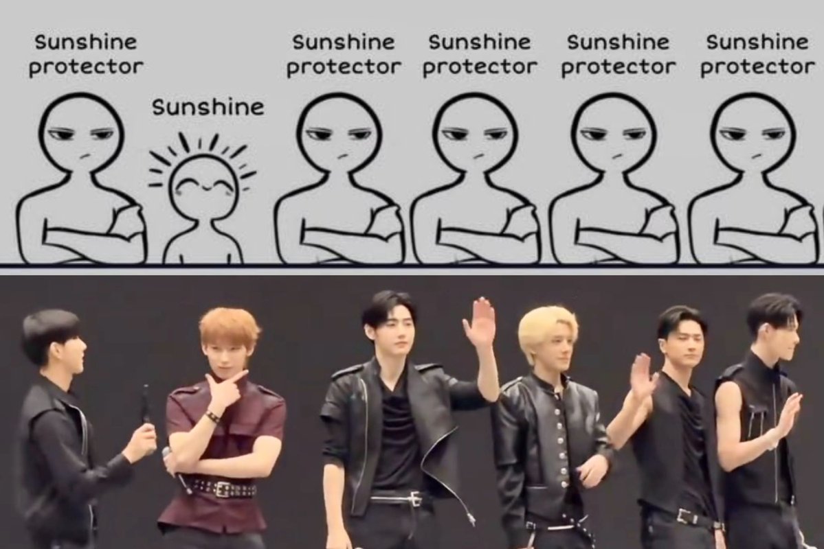mqoonsun's tweet photo. Everyone's dressed in black today except sunoo, he's the only one in color :3 soo cutee my sunshine ☀️💗🤩!! https://t.co/eiDhr3Ryv0
