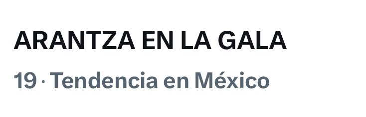 Artex31's tweet photo. Si se logro 🥺👉🏻👈🏻💎💎

ARANTZA EN LA GALA https://t.co/fpS7II7RuZ