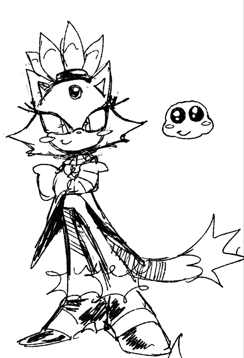 ElongatedPoopie's tweet photo. Doodles c:
#blazethecat https://t.co/wLmBcciwFy