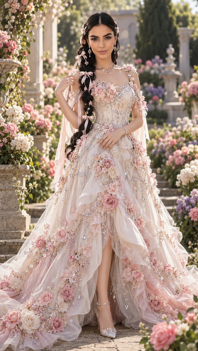 Luxury Fantasy Bridal Portrait