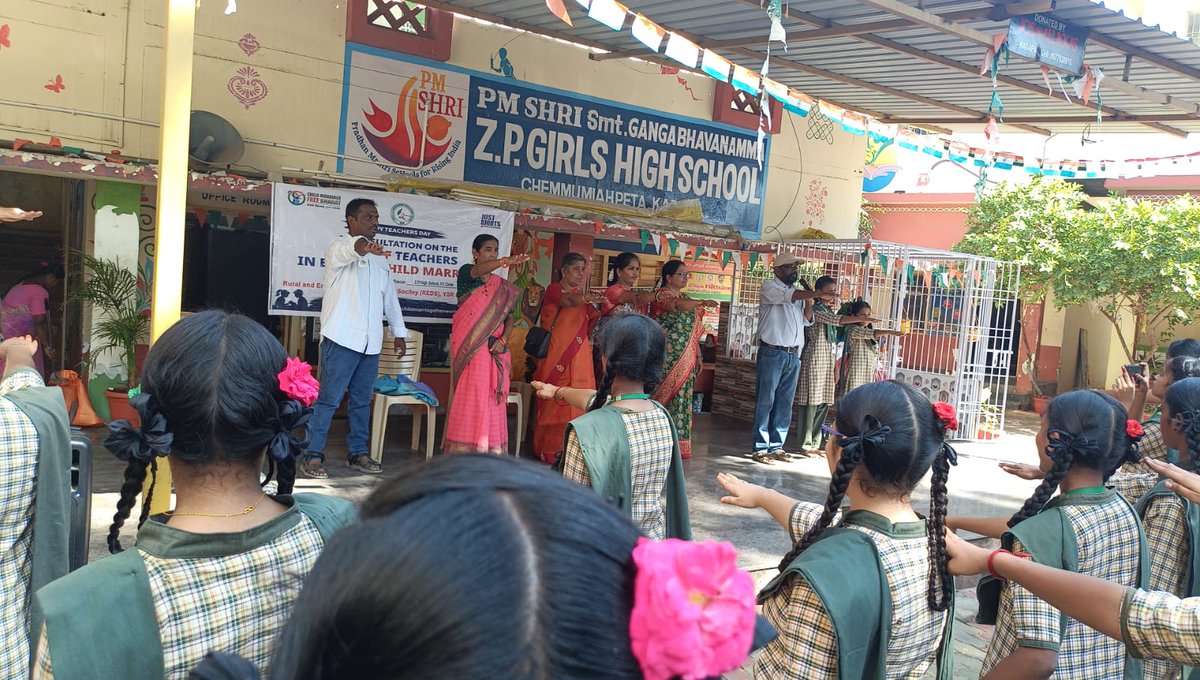 reds_ap's tweet photo. Thankyou to all the Stakeholders who supported our Mission towards Child Marriage Free World.  Special Gratitude to Bhuvan Ribhu and Just Rights for Children for championing 27 November as the international day for elimination of child marriage.  #intldayagainstchildmarriage https://t.co/dLXdhVSRNk
